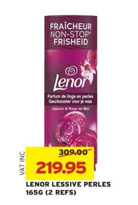 LENOR LESSIVE PERLES