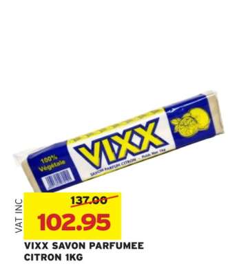 VIXX SAVON PARFUMEE CITRON 1KG