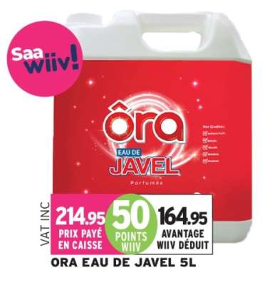 ORA EAU DE JAVEL 5L