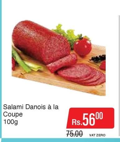 Salami Danois à la Coupe