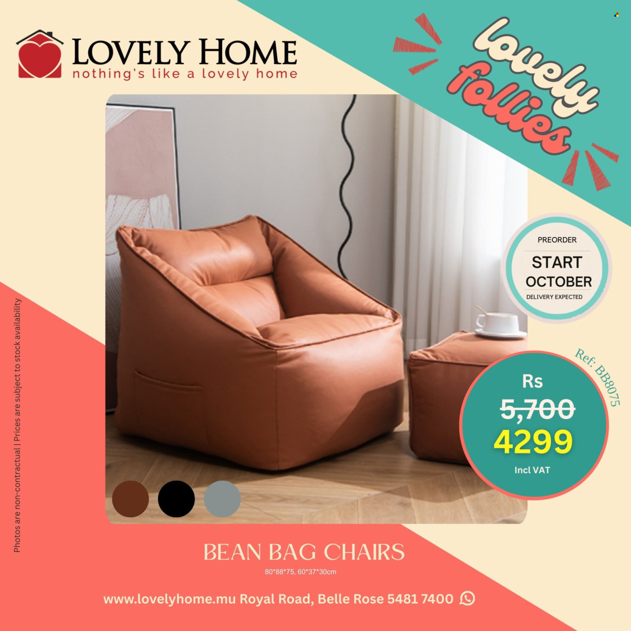 Catalogue Lovely Home. Page 1