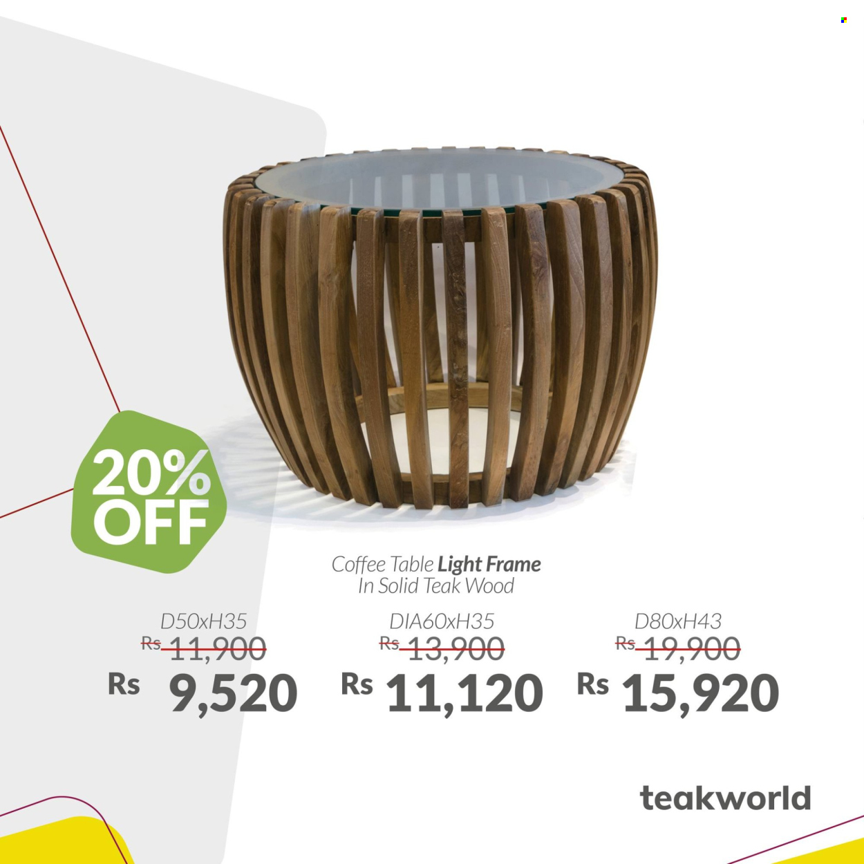 Catalogue Teak World - 10/09/2025 - 14/09/2025. Page 5