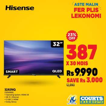 thumbnail - Catalogue Courts Mammouth - Aste malin fer plis lekonomi