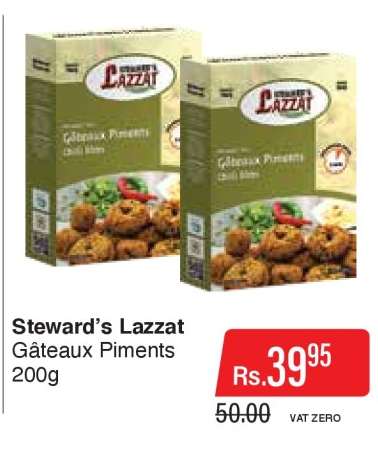 Steward’s Lazzat