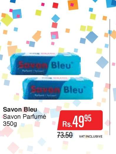 Savon bleu