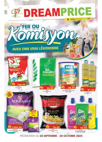 Catalogue Dreamprice - 20/09/2025 - 20/10/2025.