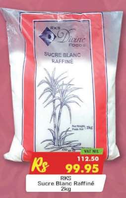 RKS Sucre Blanc Raffiné 2kg