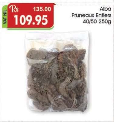 Alba Pruneaux Entiers 40/50 250g