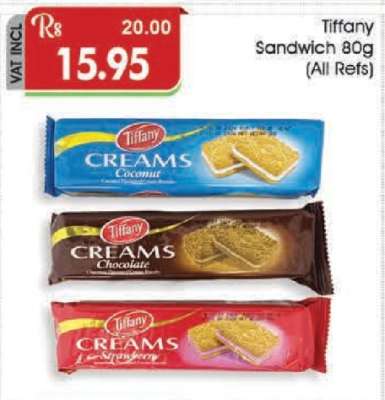 Tiffany Sandwich 80g (All Refs)