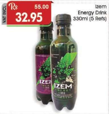 Izem Energy Drink 330ml (5 Refs)