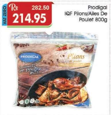 Prodigal IQF Pilons/Ailes de Poulet 800g