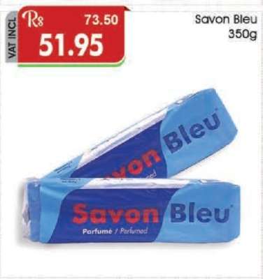 Savon bleu