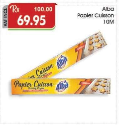 Alba Papier Cuisson 10M