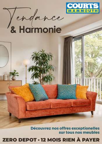 thumbnail - Catalogue Courts Mammouth - Furniture Catalogue 2025