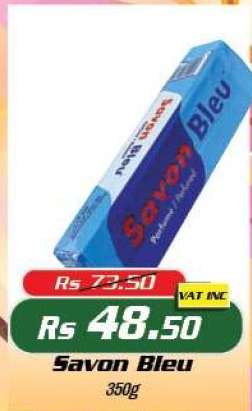 Savon bleu