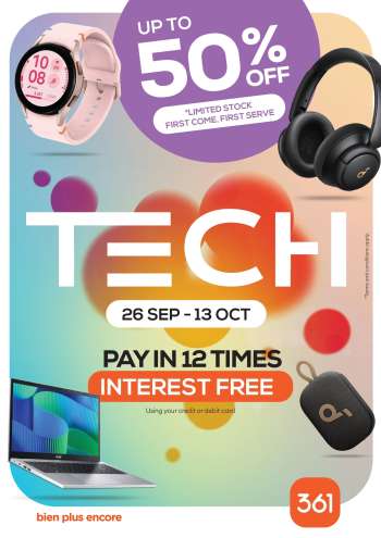 thumbnail - Catalogue 361 - 361 TECH OCTOBER 2025