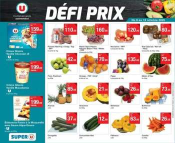 Catalogue Super U - 08/10/2025 - 12/10/2025.