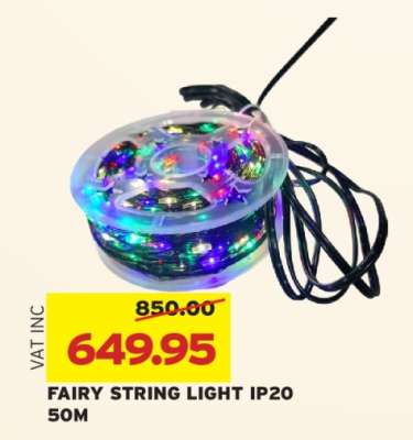 FAIRY STRING LIGHT IP20 50M
