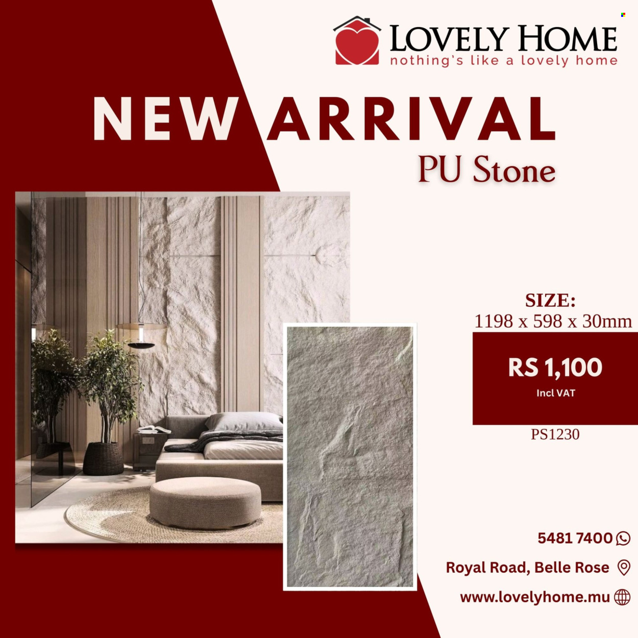 Catalogue Lovely Home. Page 1