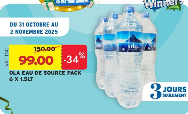 OLA EAU DE SOURCE PACK