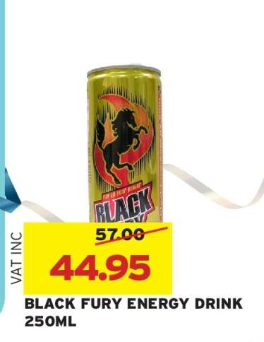BLACK FURY ENERGY DRINK 250ML