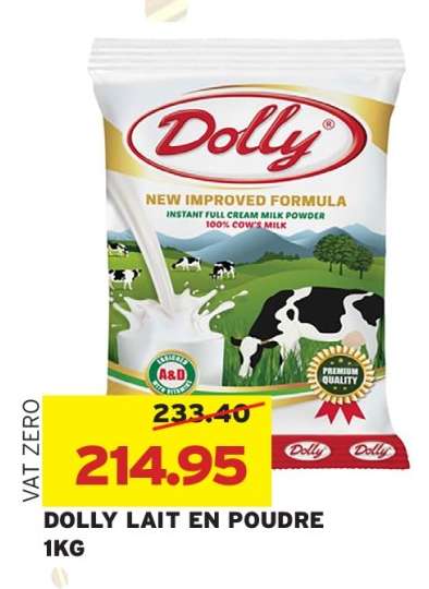 DOLLY LAIT EN POUDRE 1KG