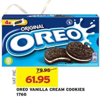 OREO VANILLA CREAM COOKIES
