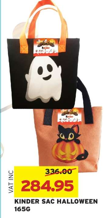 KINDER SAC HALLOWEEN 165G