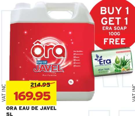 ORA EAU DE JAVEL