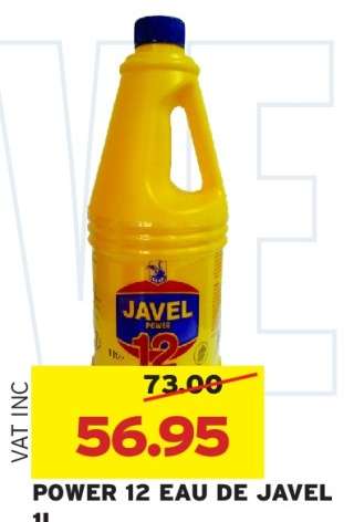 POWER 12 EAU DE JAVEL