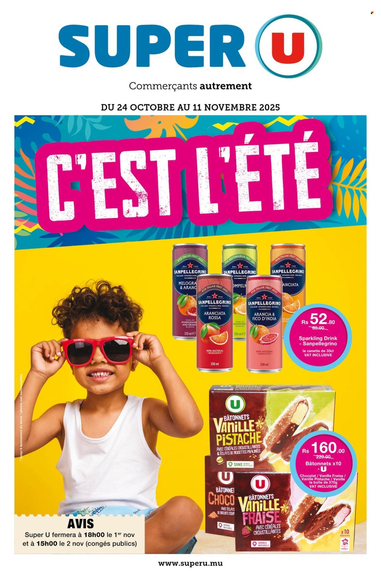 Catalogue Super U - 24/10/2025 - 11/11/2025. Page 1