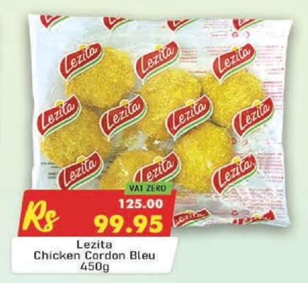 Lezita Chicken Cordon Bleu 450g