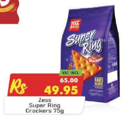 Zess Super Ring Crackers 75g