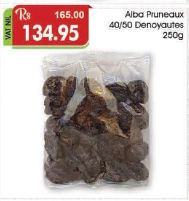 Alba Pruneaux 40/50 Denoyautes 250g