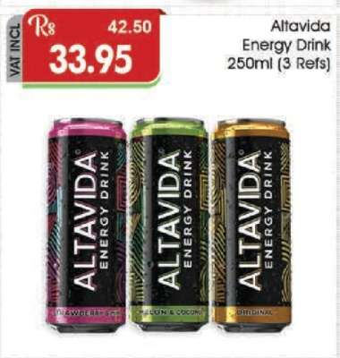 ALTAVIDA ENERGY DRINK