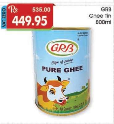 GRB Ghee Tin 800ml