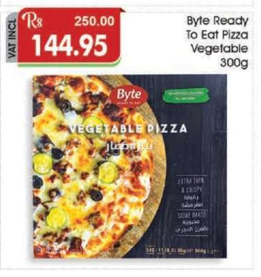 Byte Ready To Eat Pizza Vegetable 300g