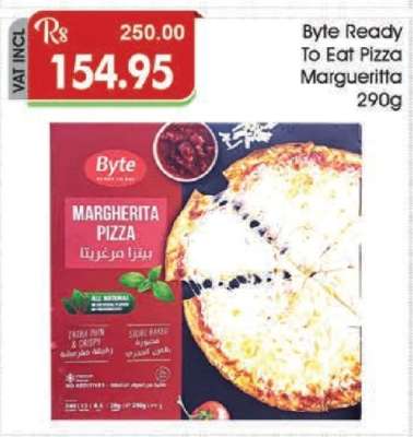 Byte Ready to Eat Pizza Margueritta 290g