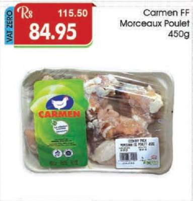 Carmen FF Morceaux Poulet 450g