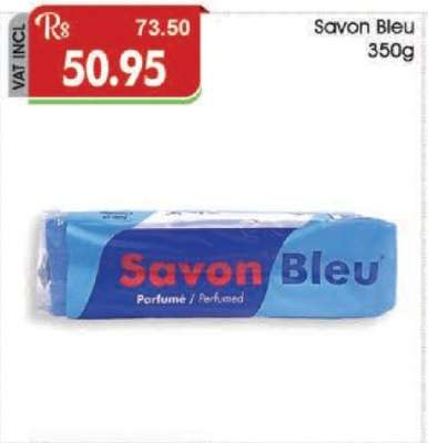 Savon bleu