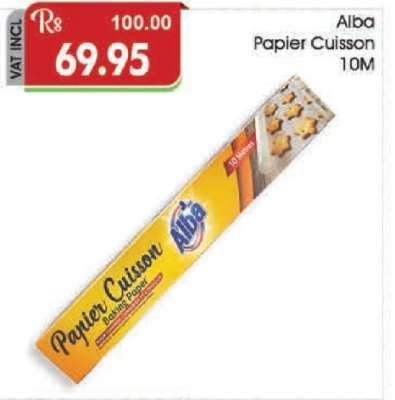Alba Papier Cuisson 10M