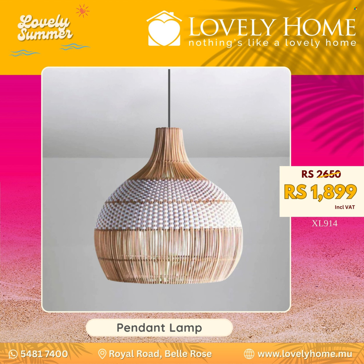 Catalogue Lovely Home. Page 1