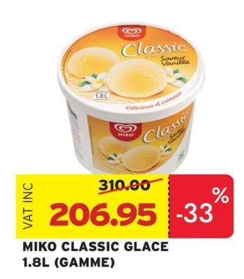 MIKO CLASSIC GLACE 1.8L (GAMME)