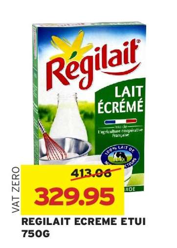 REGILAIT ECREME ETUI 750G