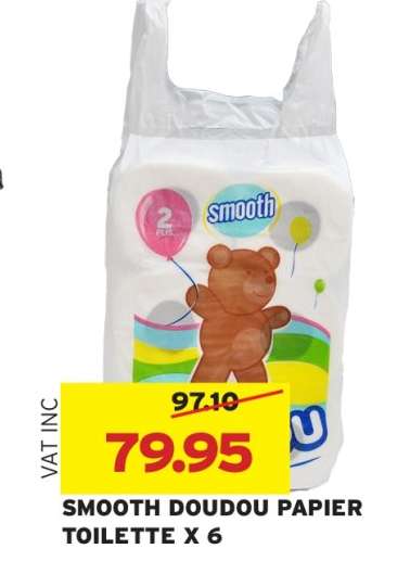 SMOOTH DOUDOU PAPIER TOILETTE X 6