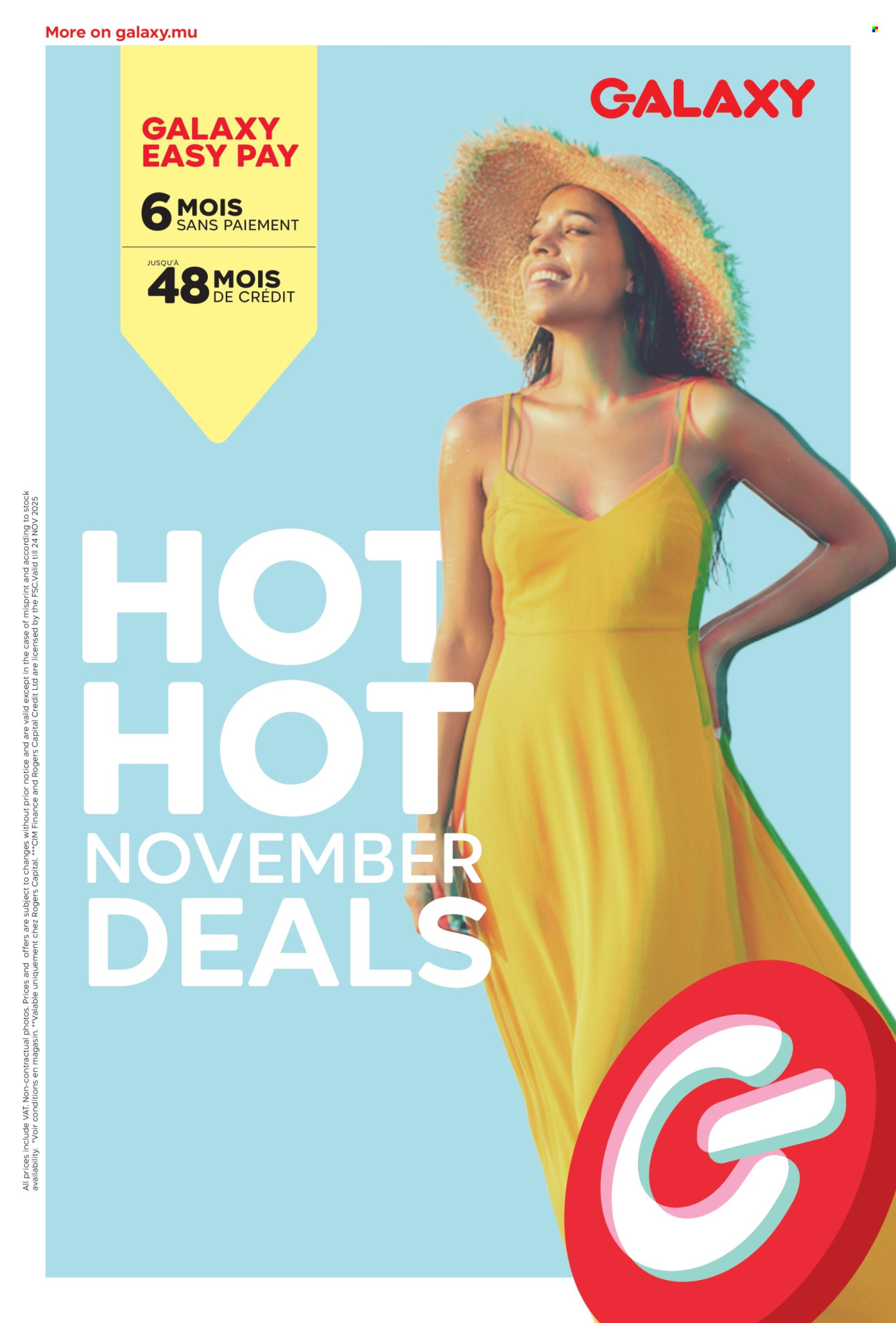 Catalogue Galaxy - 13/11/2025 - 24/11/2025. Page 1