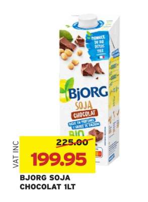 BJORG SOJA CHOCOLAT 1LT