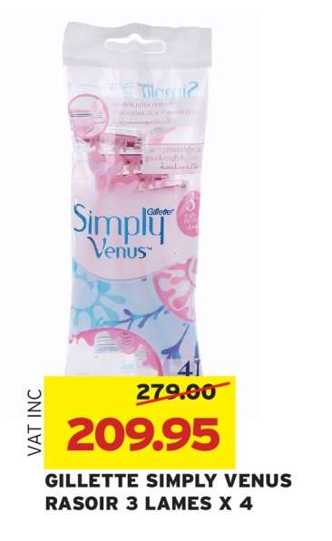 GILLETTE SIMPLY VENUS