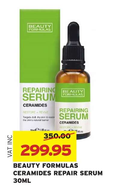 BEAUTY FORMULAS CERAMIDES REPAIR SERUM 30ML