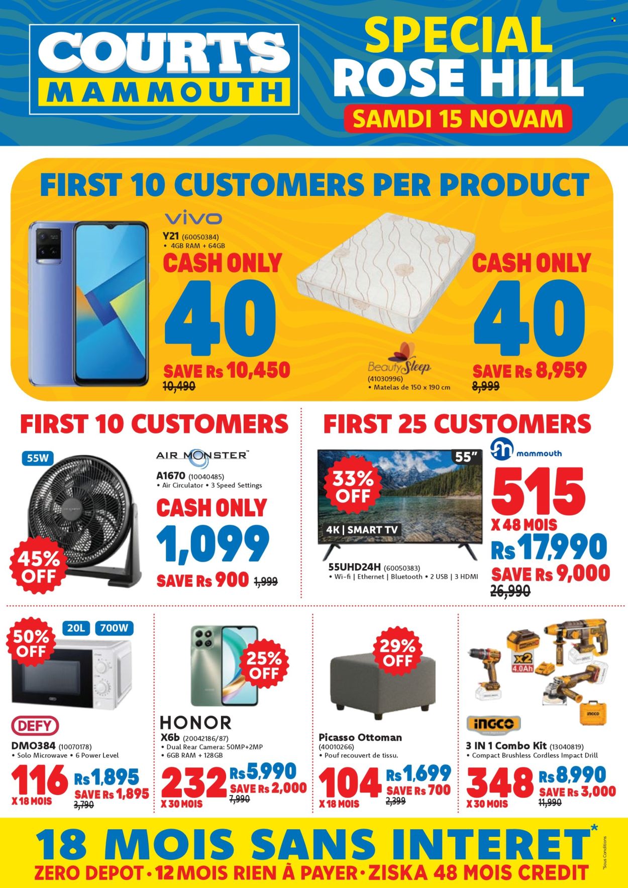 Catalogue Courts Mammouth - 14/11/2025 - 27/11/2025. Page 1